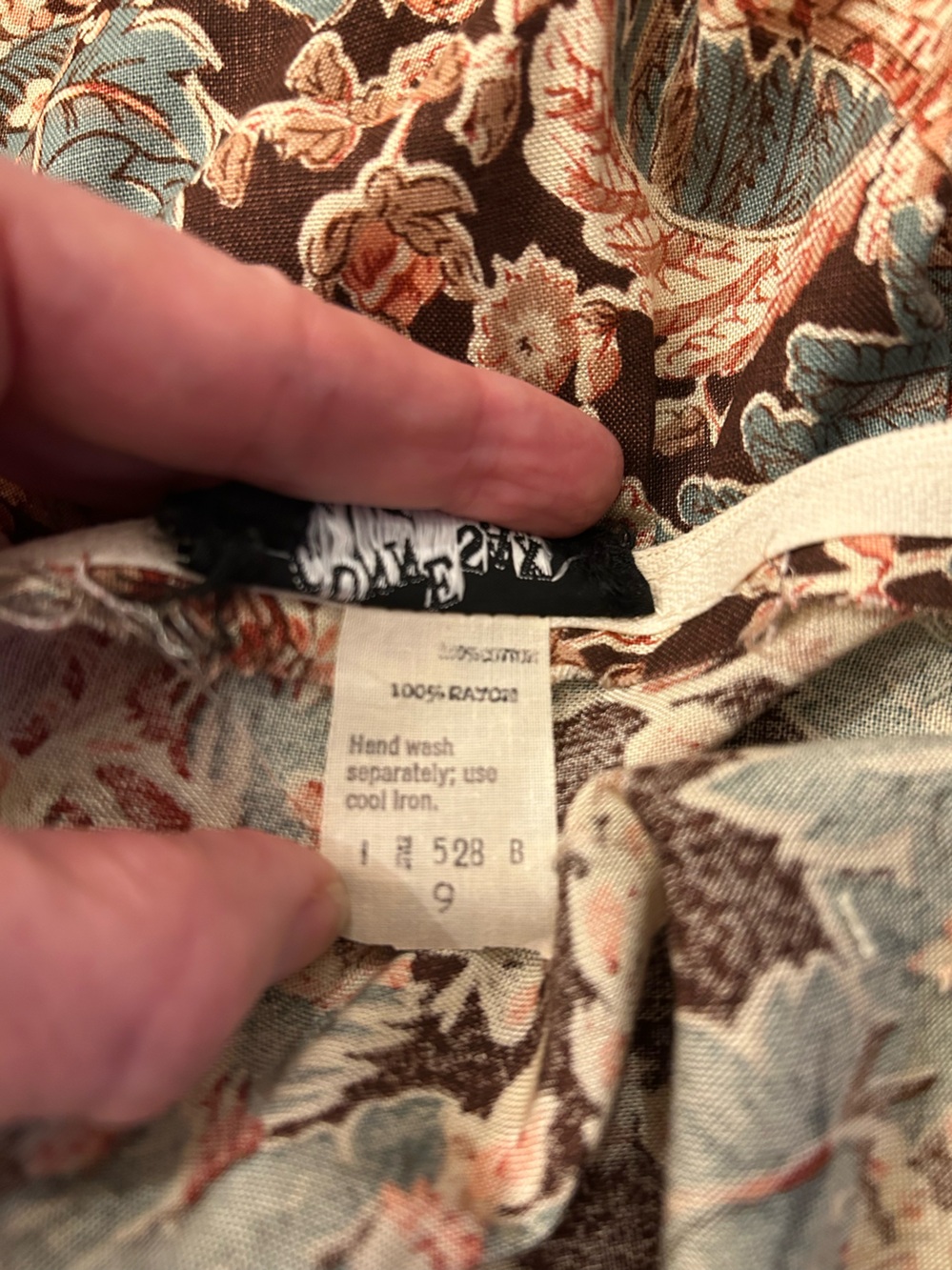 Gunne Sax by Jessica Black Label San Francisco Dress c. 1969-71 - Picture 10 of 16